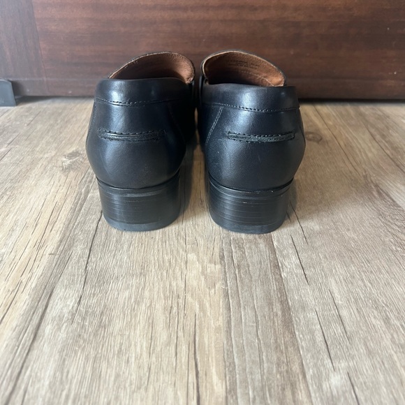 Frye Black Leather Loafers - Picture 4 of 6